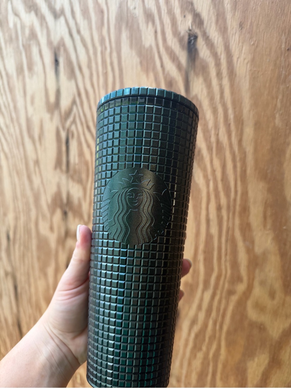 Starbucks Textured Stainless Tumbler - Forest Green